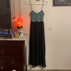 Sheer lace dress